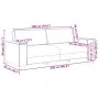 Juego de sofás con cojines 2 piezas terciopelo gris oscuro by , Sofas - Ref: Foro24-3324701, Price: 470,84 €, Discount: %