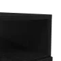 Mesa de centro con luces LED roble negro 90x49x40 cm by , Coffee table - Ref: Foro24-862254, Price: 112,46 €, Discount: %