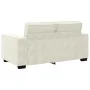 Juego de sofás con cojines 2 piezas terciopelo crema by , Sofas - Ref: Foro24-3324708, Price: 487,47 €, Discount: %