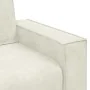 Juego de sofás con cojines 2 piezas terciopelo crema by , Sofas - Ref: Foro24-3324708, Price: 487,47 €, Discount: %