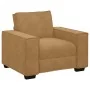 Juego de sofás con cojines 3 piezas terciopelo marrón by , Sofas - Ref: Foro24-3324625, Price: 610,32 €, Discount: %