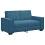 Juego de sofás con cojines 3 piezas terciopelo azul de , Sofás - Ref: Foro24-3324627, Precio: 630,97 €, Descuento: %