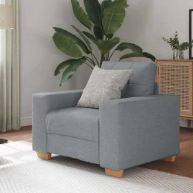 Sillón Sofá Tela Gris Claro 60 cm von , Sofas - Ref: Foro24-4105058, Preis: 159,36 €, Rabatt: %
