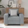 Sillón Sofá Tela Gris Claro 60 cm by , Sofas - Ref: Foro24-4105058, Price: 159,36 €, Discount: %