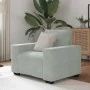 Sillón sofá gris claro 60 cm terciopelo by , Sofas - Ref: Foro24-4105098, Price: 158,91 €, Discount: %