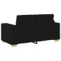 Sofá Loveseat de tela negra de 120 cm de , Sofás - Ref: Foro24-4105070, Precio: 214,07 €, Descuento: %