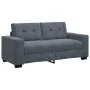Sofá Loveseat gris oscuro 140 cm terciopelo by , Sofas - Ref: Foro24-4105123, Price: 230,19 €, Discount: %