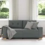 Sofá Loveseat gris oscuro 140 cm de tela de , Sofás - Ref: Foro24-4105079, Precio: 223,25 €, Descuento: %