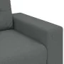 Sofá Loveseat gris oscuro 140 cm de tela de , Sofás - Ref: Foro24-4105079, Precio: 223,25 €, Descuento: %