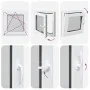 Ventana de sótano "RISOR" 60x60 cm oscilobatiente DIN izquierda by , Windows - Ref: Foro24-4108387, Price: 129,57 €, Discount: %