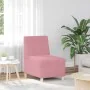 Sillón de terciopelo rosa 55 cm by , Sofas - Ref: Foro24-4108483, Price: 118,71 €, Discount: %