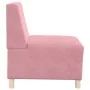Sillón de terciopelo rosa 55 cm by , Sofas - Ref: Foro24-4108483, Price: 118,71 €, Discount: %