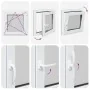 Ventana de sótano "RISOR" 60x60 cm oscilobatiente DIN derecha by , Windows - Ref: Foro24-4108429, Price: 136,40 €, Discount: %