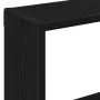 Estante de pared roble negro 90x16x78 cm madera de ingeniería von , Regale und Regale - Ref: Foro24-862510, Preis: 53,36 €, R...