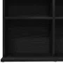 Mueble para CD roble negro 100,5x23x89,5 cm madera ingeniería by , CD and DVD storage - Ref: Foro24-862481, Price: 78,50 €, D...