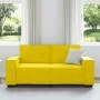 Sofá de 2 plazas terciopelo amarillo 140 cm von , Sofas - Ref: Foro24-4105026, Preis: 214,84 €, Rabatt: %