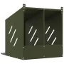 Nido para gallinas con 2 compartimentos de metal verde oliva by , Cages and habitats for small animals - Ref: Foro24-864347, ...