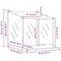Nido para gallinas con 2 compartimentos de metal verde oliva by , Cages and habitats for small animals - Ref: Foro24-864347, ...