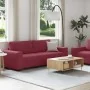 Juego de sofás con cojines 2 piezas tela rojo tinto by , Sofas - Ref: Foro24-3324734, Price: 466,16 €, Discount: %