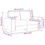 Juego de sofás con cojines 2 piezas tela rojo tinto by , Sofas - Ref: Foro24-3324734, Price: 466,16 €, Discount: %