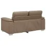 Sofá de 2 plazas de cuero sintético color capuchino 120 cm de , Sofás - Ref: Foro24-4105336, Precio: 224,43 €, Descuento: %