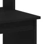 Escritorio con estantes contrachapada roble negro 102x45x148cm by , Desks - Ref: Foro24-861985, Price: 82,24 €, Discount: %