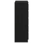 Cómoda de madera contrachapada roble negro 60x36x103 cm by , Sideboards - Ref: Foro24-862008, Price: 122,25 €, Discount: %