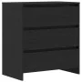 Aparador de madera de roble negro 70x41x75 cm de , Aparadores - Ref: Foro24-862083, Precio: 86,06 €, Descuento: %
