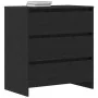 Aparador de madera de roble negro 70x41x75 cm de , Aparadores - Ref: Foro24-862083, Precio: 86,06 €, Descuento: %