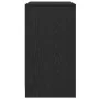 Aparador de madera de roble negro 70x41x75 cm de , Aparadores - Ref: Foro24-862083, Precio: 86,06 €, Descuento: %