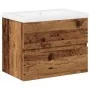 Mueble con lavabo integrado madera envejecida de , Tocadores de baño - Ref: Foro24-3328921, Precio: 159,33 €, Descuento: %