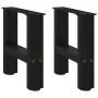 Patas de mesa de centro negro 2uds acero 40x(30-31) cm von , Tischbeine - Ref: Foro24-4013256, Preis: 54,78 €, Rabatt: %