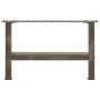 Patas para mesa de centro de acero natural 2 uds 50x(30-31) cm de , Patas para mesas - Ref: Foro24-4013263, Precio: 59,94 €, ...