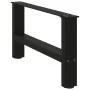 Patas de mesa de centro negro 2uds acero 70x(30-31) cm de , Patas para mesas - Ref: Foro24-4013268, Precio: 66,38 €, Descuent...