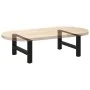 Patas de mesa de centro negro 2uds acero 70x(30-31) cm de , Patas para mesas - Ref: Foro24-4013268, Precio: 66,38 €, Descuent...