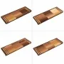 Alfombrillas de escalera autoadhesivas 10 uds marrón 65x21x4 cm by , Stair mats - Ref: Foro24-149845, Price: 53,81 €, Discoun...