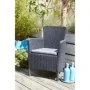 Keter Silla de comedor de jardín Trenton grafito by , Garden chairs - Ref: Foro24-3082796, Price: 212,89 €, Discount: %
