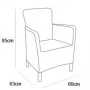 Keter Silla de comedor de jardín Trenton grafito by , Garden chairs - Ref: Foro24-3082796, Price: 212,89 €, Discount: %