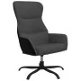 Sillón de relax con reposapiés tela gris oscuro by , Armchairs - Ref: Foro24-3097466, Price: 118,13 €, Discount: %