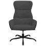 Sillón de relax con reposapiés tela gris oscuro by , Armchairs - Ref: Foro24-3097466, Price: 118,13 €, Discount: %