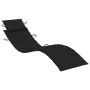 Tumbona mecedora con cojín madera maciza de teca by , Loungers - Ref: Foro24-3063340, Price: 351,72 €, Discount: %