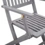 Sillas de jardín plegables 6 uds cojines madera maciza acacia by , Garden chairs - Ref: Foro24-3065431, Price: 295,45 €, Disc...