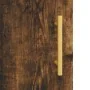 Aparador de madera contrachapada roble ahumado 34,5x34x180 cm de , Aparadores - Ref: Foro24-3189626, Precio: 80,13 €, Descuen...