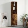 Aparador de madera contrachapada roble ahumado 34,5x34x180 cm von , Sideboards - Ref: Foro24-3189658, Preis: 106,90 €, Rabatt: %