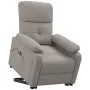 Sillón elevable tela gris taupe de , Sillones - Ref: Foro24-3120366, Precio: 274,82 €, Descuento: %