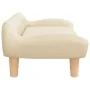Sofá para niños de tela crema 70x40x24 cm by , Baby and Toddler Furniture - Ref: Foro24-3196343, Price: 71,38 €, Discount: %