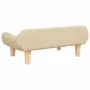 Sofá para niños de tela crema 70x40x24 cm by , Baby and Toddler Furniture - Ref: Foro24-3196343, Price: 71,38 €, Discount: %
