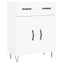 Aparador alto madera contrachapada blanco 69,5x34x180 cm von , Sideboards - Ref: Foro24-3200545, Preis: 156,91 €, Rabatt: %
