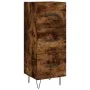 Aparador de madera contrachapada roble ahumado 34,5x34x180 cm de , Aparadores - Ref: Foro24-3189698, Precio: 95,74 €, Descuen...
