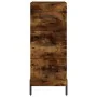 Aparador de madera contrachapada roble ahumado 34,5x34x180 cm by , Sideboards - Ref: Foro24-3189714, Price: 106,50 €, Discoun...